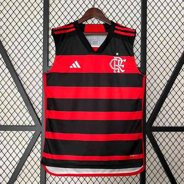 Tailandia Camiseta Flamengo 1ª Sin Mangas 2024 2025